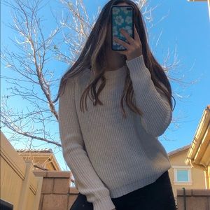Cream Knit Sweater